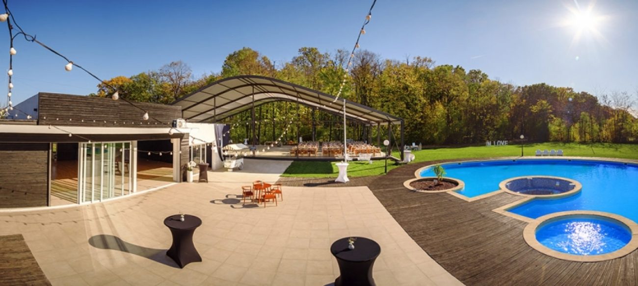 Nunta in padure piscina TreeHouse Lagoon